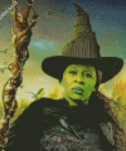 Elphaba In Wicked Diamond Painting