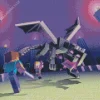 Ender Dragon Minecraft Diamond Painting