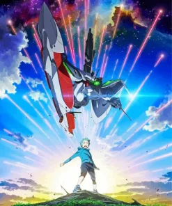 Eureka Seven Anime Poster Diamond Painting