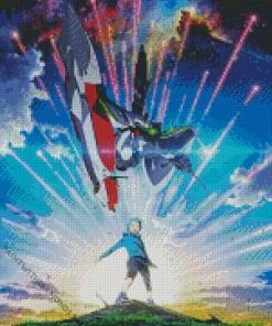 Eureka Seven Anime Poster Diamond Painting