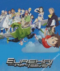 Eureka Seven Characters Diamond Painting