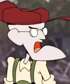 Eustace Bagge Courage The Cowardly Dog Diamond Painting