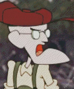 Eustace Bagge Courage The Cowardly Dog Diamond Painting