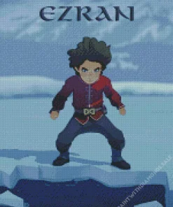 Ezran Character Poster Diamond Painting