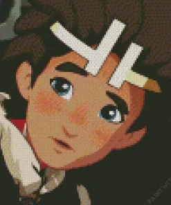 Ezran In The Dragon Prince Diamond Painting