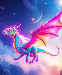 Fantasy Colorful Dragon Diamond Paintings