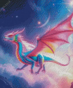 Fantasy Colorful Dragon Diamond Paints