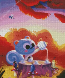 Filbert Animal Crossing Diamond Painting