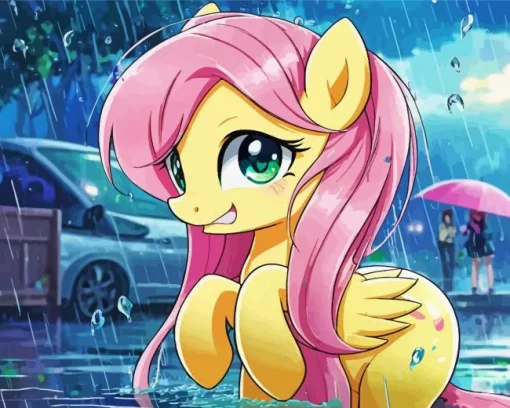 Fluttershy Diamond Painting