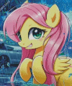 Fluttershy Diamond Painting