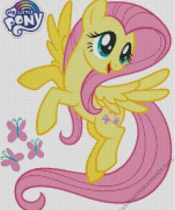 Fluttershy The Little Pony Diamond Painting