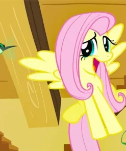 Fluttershy In The Little Pony Diamond Painting