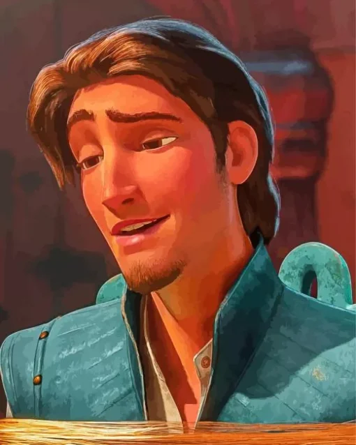 Flynn Rider Rapunzels Tangled Adventure Diamond Painting