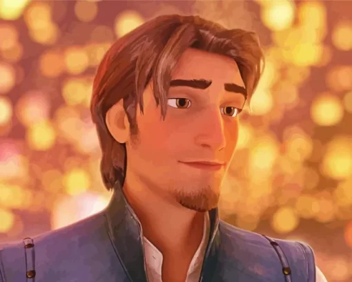 Flynn Rider Character Diamond Painting