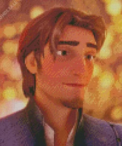 Flynn Rider Character Diamond Painting