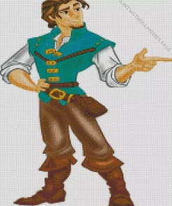 Flynn Rider In Rapunzels Tangled Adventure Diamond Painting