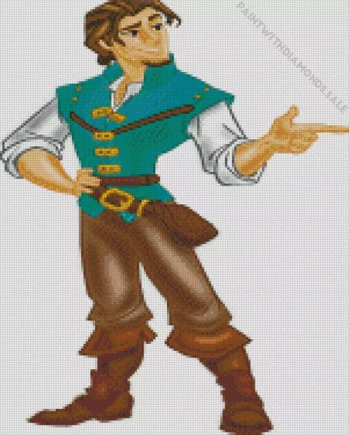 Flynn Rider In Rapunzels Tangled Adventure Diamond Painting