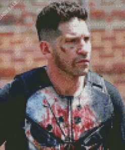 Frank Castle Character Diamond Painting