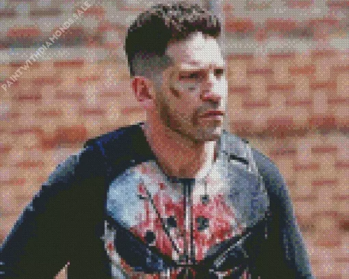 Frank Castle Character Diamond Painting