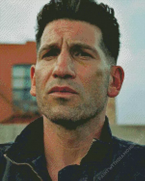 Frank Castle In The Punisher Diamond Painting