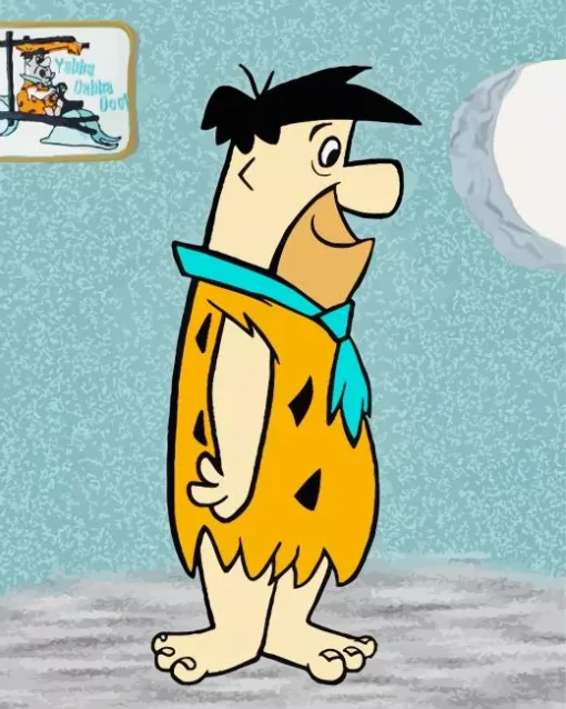 Fred Flintstone Diamond Painting