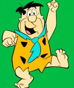 Fred Flintstone Character Diamond Painting