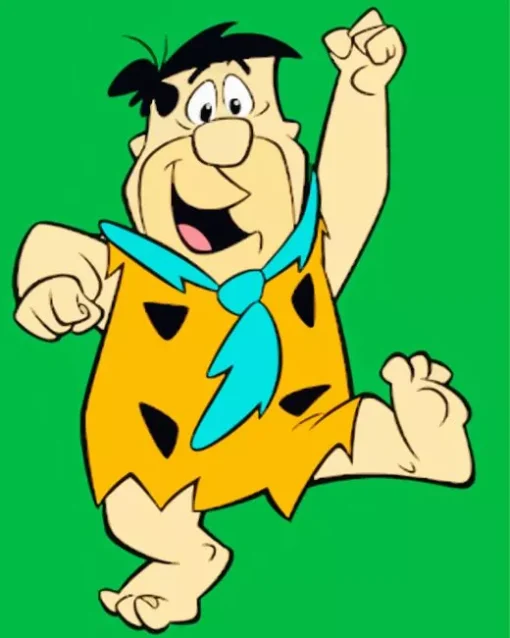 Fred Flintstone Character Diamond Painting