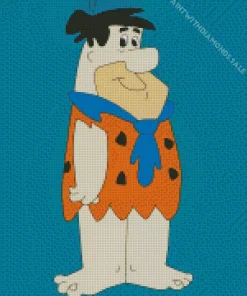 Fred In Flintstone Diamond Painting