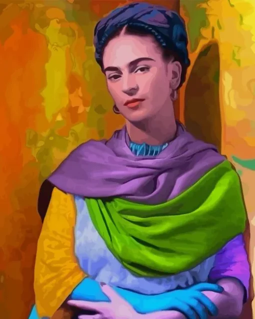 Aesthetic Frida Kahlo Portrait Diamond Painting