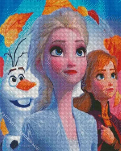 Frozen Animation Diamond Painting