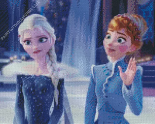 Frozen Christmas Art Diamond Painting