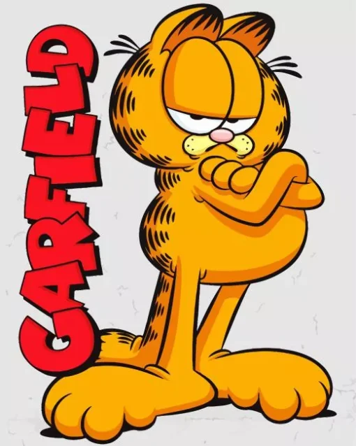 Garfield Character Diamond Painting