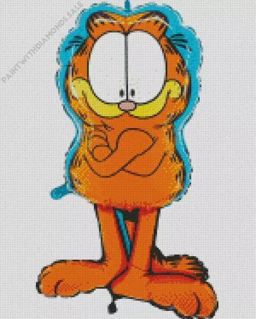 Garfield In The Garfield Show Diamond Painting