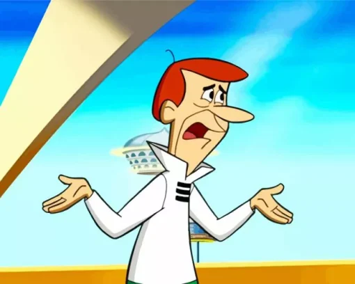 George Jetson The Jetsons Diamond Painting