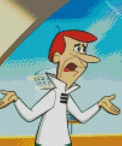 George Jetson The Jetsons Diamond Painting