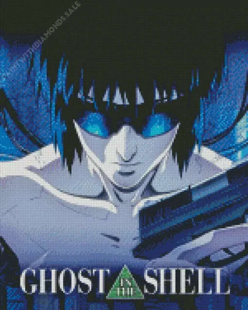 Ghost In The Shell Anime Diamond Painting