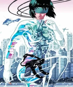 Ghost In The Shell Poster Diamond Painting