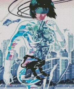 Ghost In The Shell Poster Diamond Painting