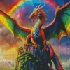 Giant Rainbow Dragon Diamond Paints