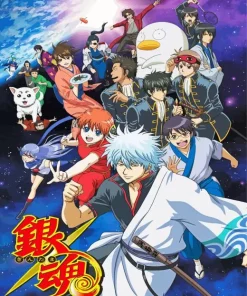 Gintama Anime Diamond Painting