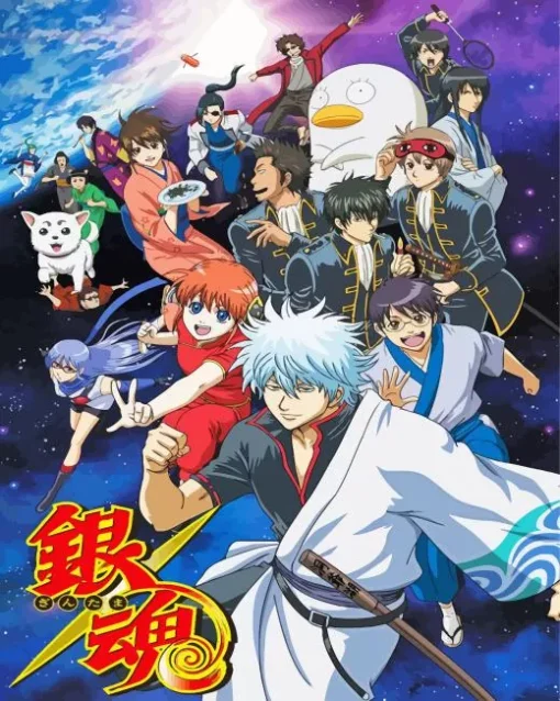 Gintama Anime Diamond Painting