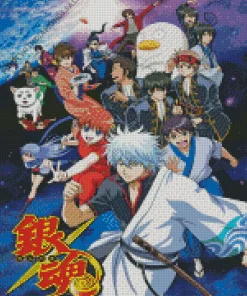 Gintama Anime Diamond Painting