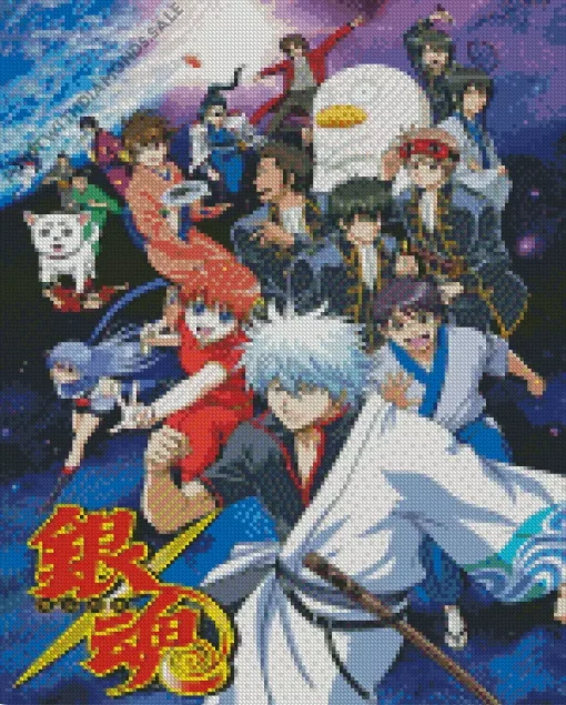 Gintama Anime Diamond Painting