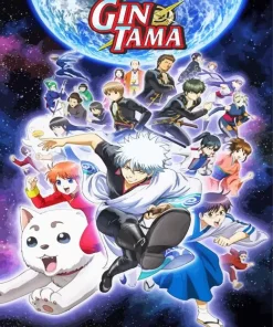 Gintama Characters Poster Diamond Painting