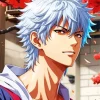 Gintoki Sakata Diamond Painting