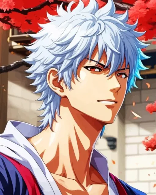 Gintoki Sakata Diamond Painting