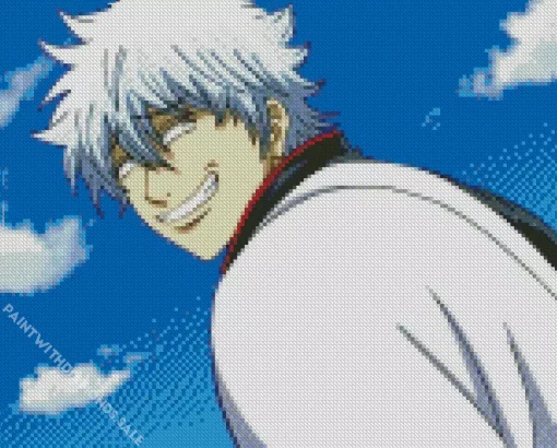 Gintoki Sakata Gintama Diamond Painting