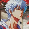 Gintoki Sakata Diamond Painting