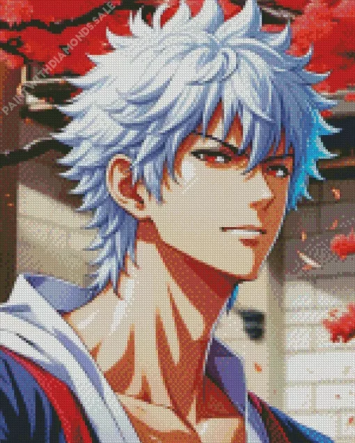 Gintoki Sakata Diamond Painting