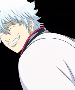 Gintoki Sakata Smiling Diamond Painting